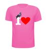 foto 7 i love postduiven duif duiven houden van t-shirt truitje