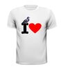 foto 9 i love postduiven duif duiven houden van t-shirt truitje