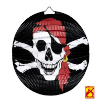 Lampion piraat rond 25 cm brandvertragend Lampion piraat rond 25 cm brandvertragend