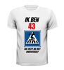 foto 7 leeftijd verjaardag shirt 43 jaar man 