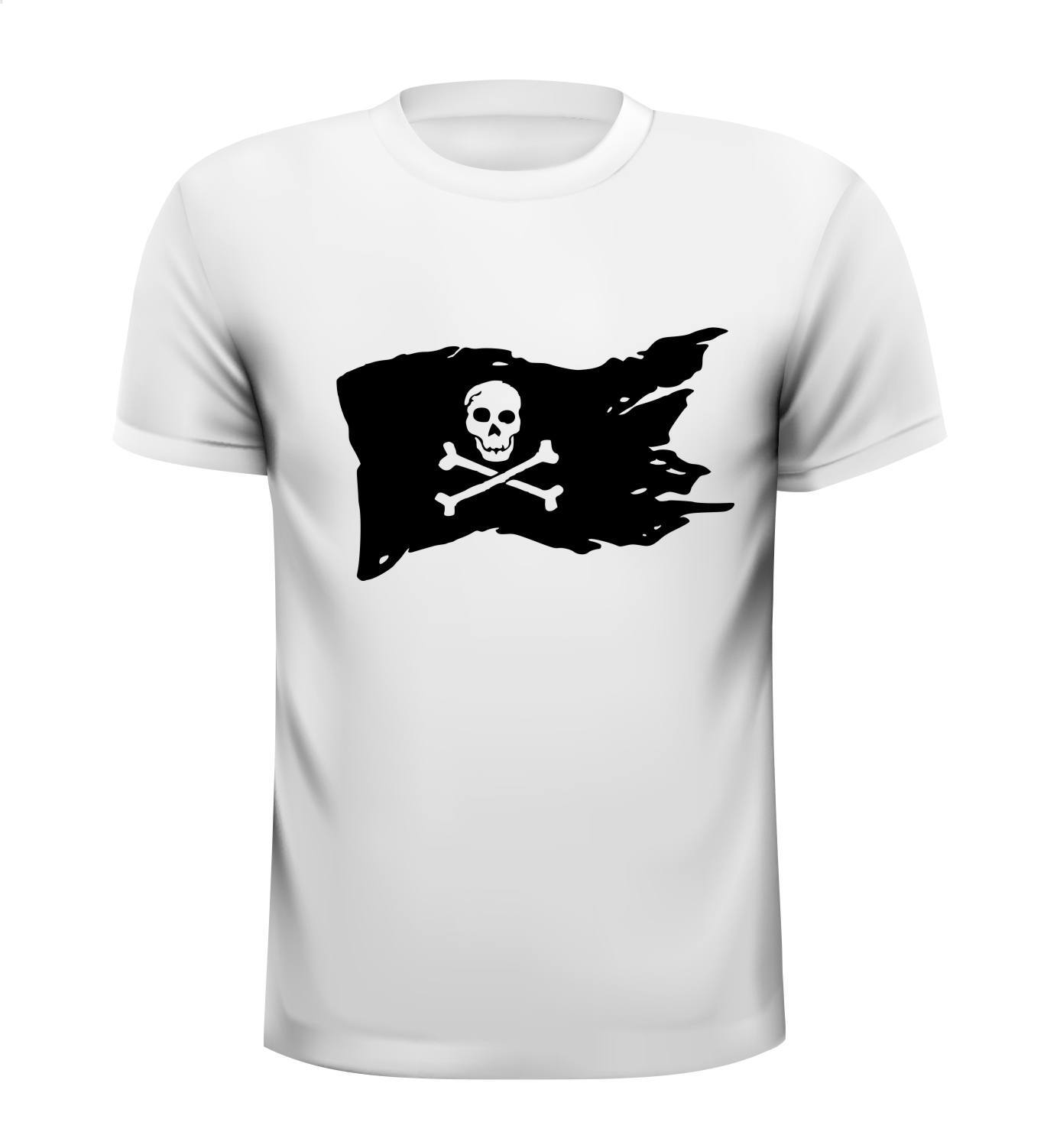 Piratenvlag piraat vlag shirt