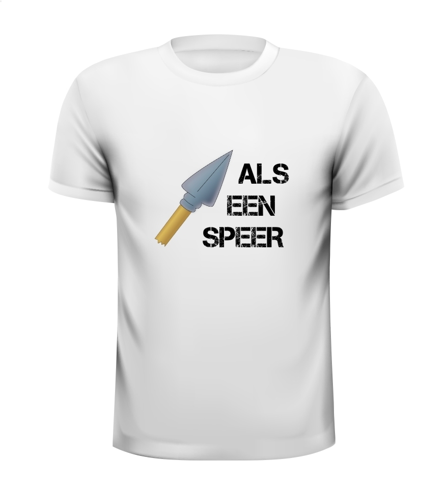 Shirt Als een speer