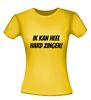 foto 16 Shirt Ik kan heel hard zingen