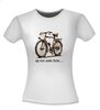 foto 14 Shirt op een oude fiets moet je het leren...