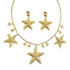 Sieraden set zeemeermin met zeesterren