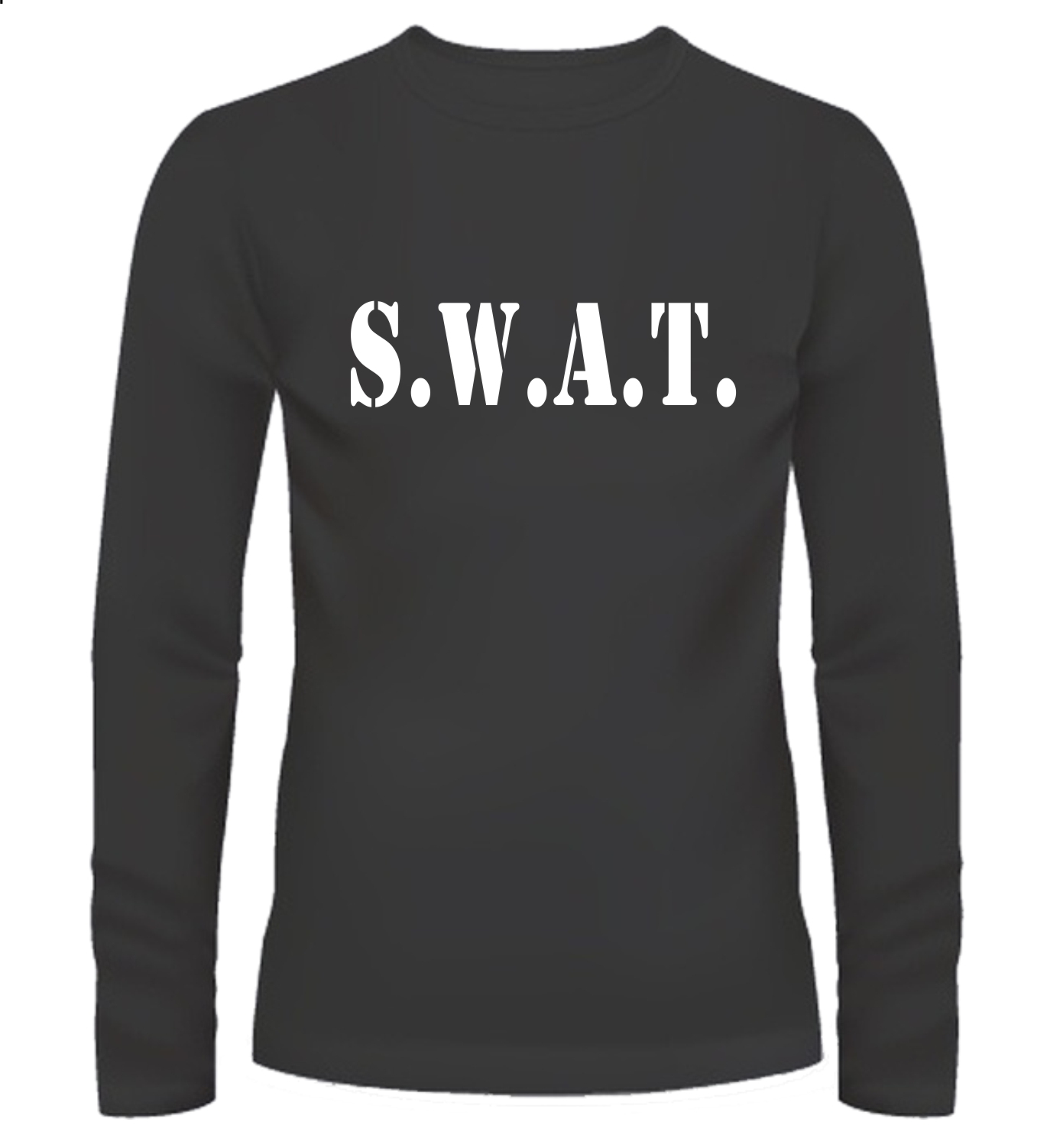swat shirt longsleeve carnaval swat agent
