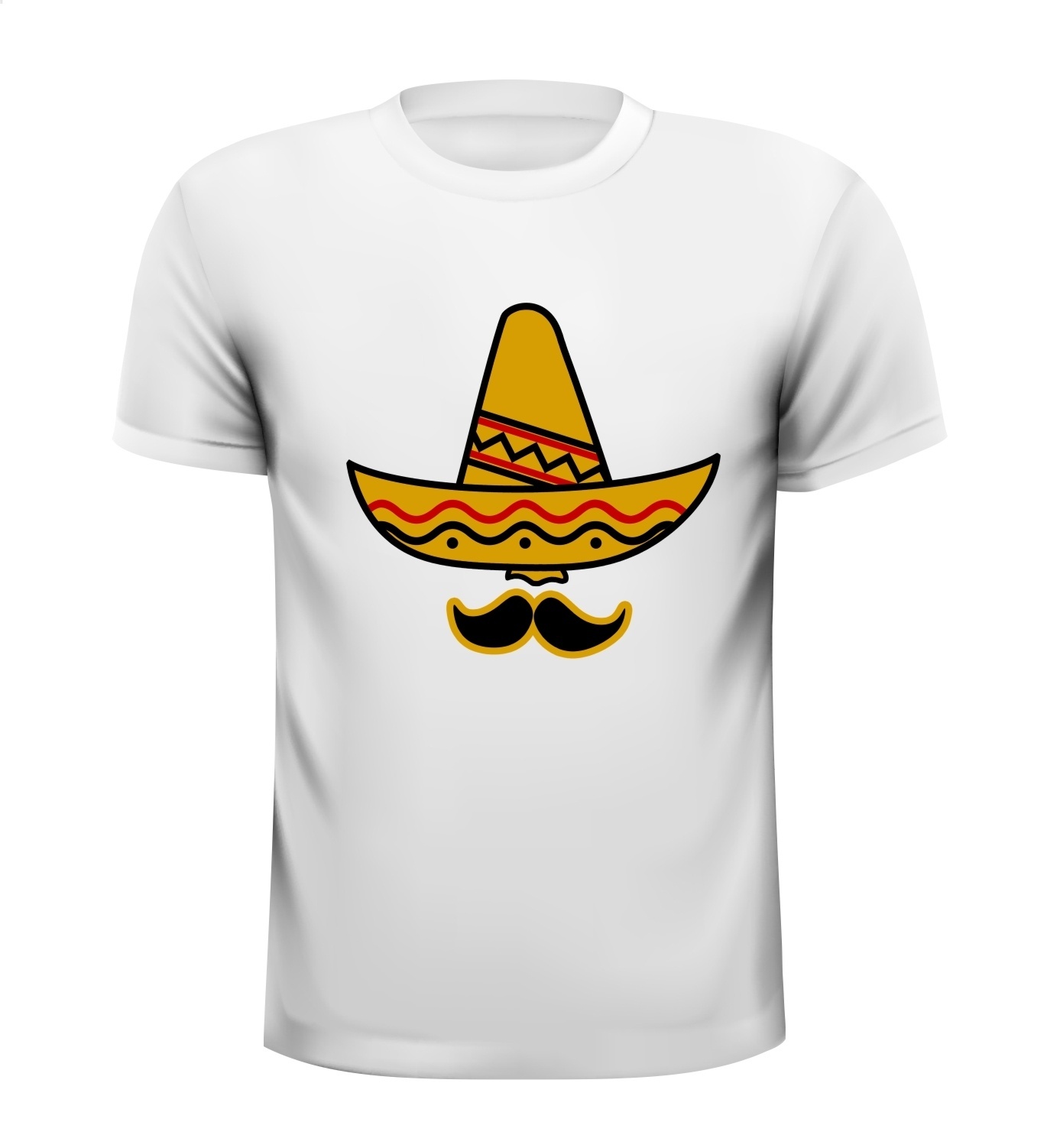 t-shirt sombrero Mexicaanse hoed