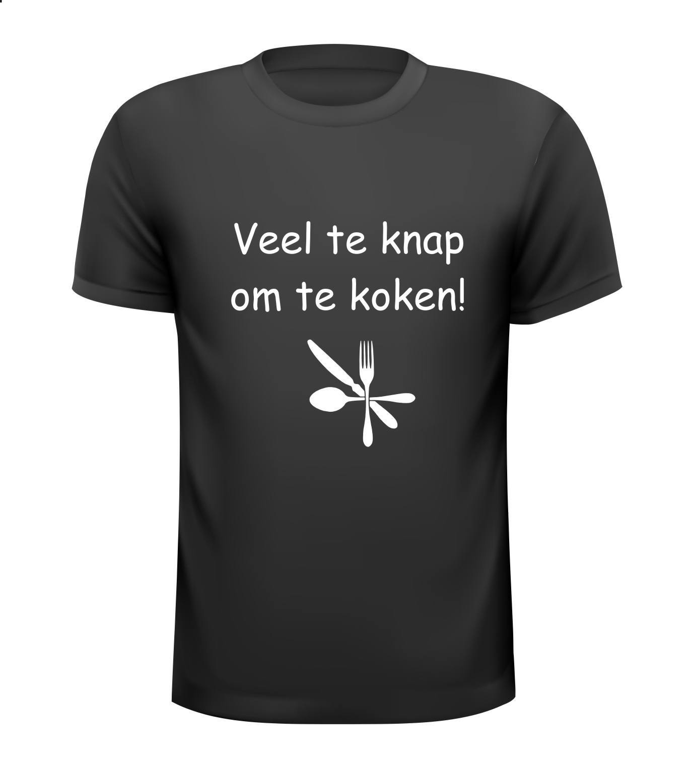 Veel te knap om te koken shirt