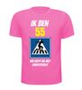 foto 6 verjaardag shirt 55 jaar wie helpt me oversteken?