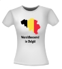 foto 2 wereldberoemd in belgie t-shirt truitje grappig gek kleuren vlag belgie contouren plattegrond