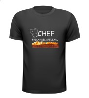 Chef frikandel speciaal T-shirt snackbar frikandellen snacks fastfood