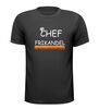 Chef frikandel t-shirt fastfood snackbar lekkere hap