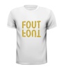 foto 3 Fout feest T-shirt glitter goud