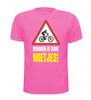 foto 11 Grappig mountainbike mtb remmen is voor mietjes T-shirt