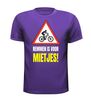 foto 3 Grappig mountainbike mtb remmen is voor mietjes T-shirt