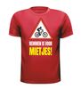 foto 7 Grappig mountainbike mtb remmen is voor mietjes T-shirt