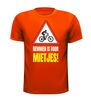 foto 9 Grappig mountainbike mtb remmen is voor mietjes T-shirt
