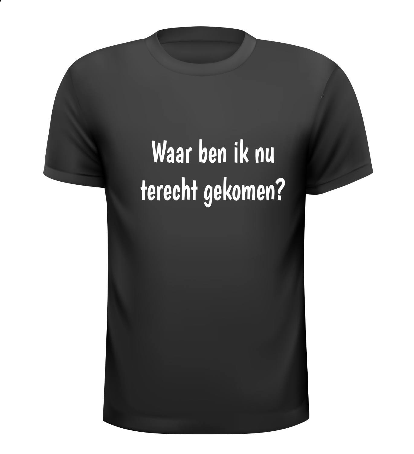 Grappig tekst T-shirt