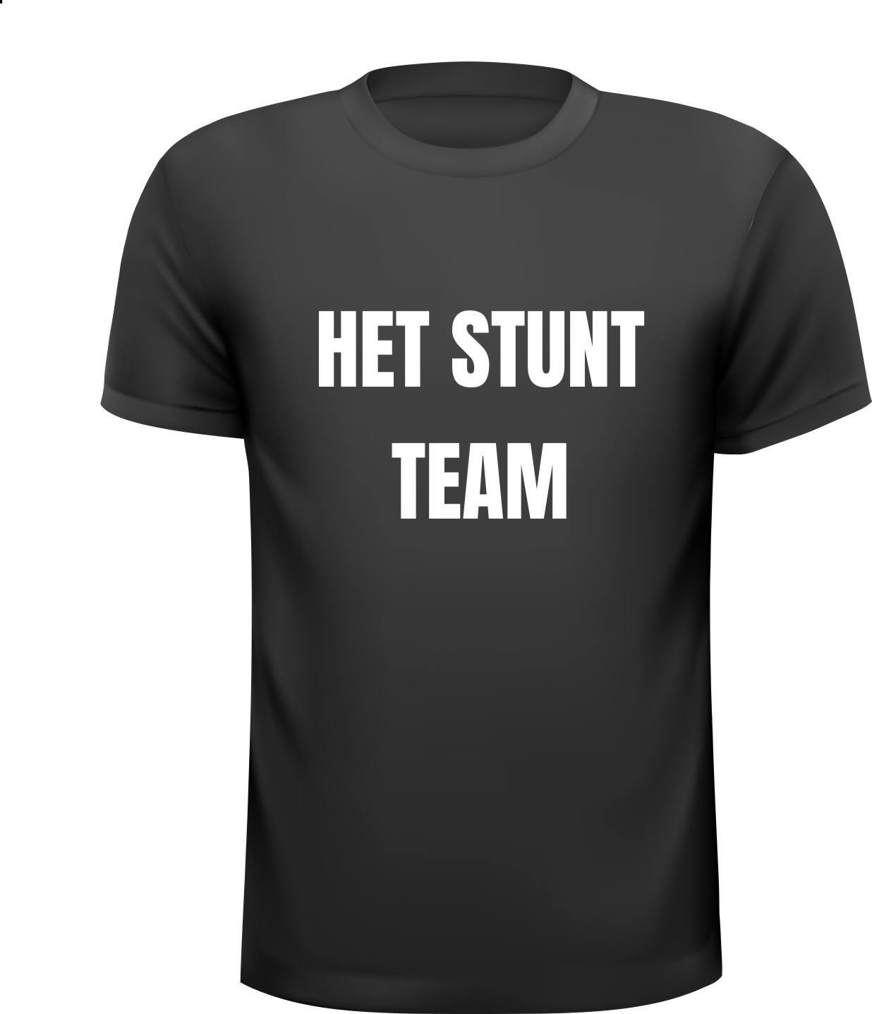Het stunt team T-shirt leuk humor