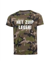 Het zuip leger grappig soldaten T-shirt voor groepen carnaval Het zuip leger grappig soldaten T-shirt voor groepen carnaval