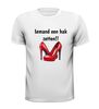 foto 13 iemand een hak zetten T-shirt onaangename bejegening loer draaien