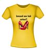 foto 16 iemand een hak zetten T-shirt onaangename bejegening loer draaien