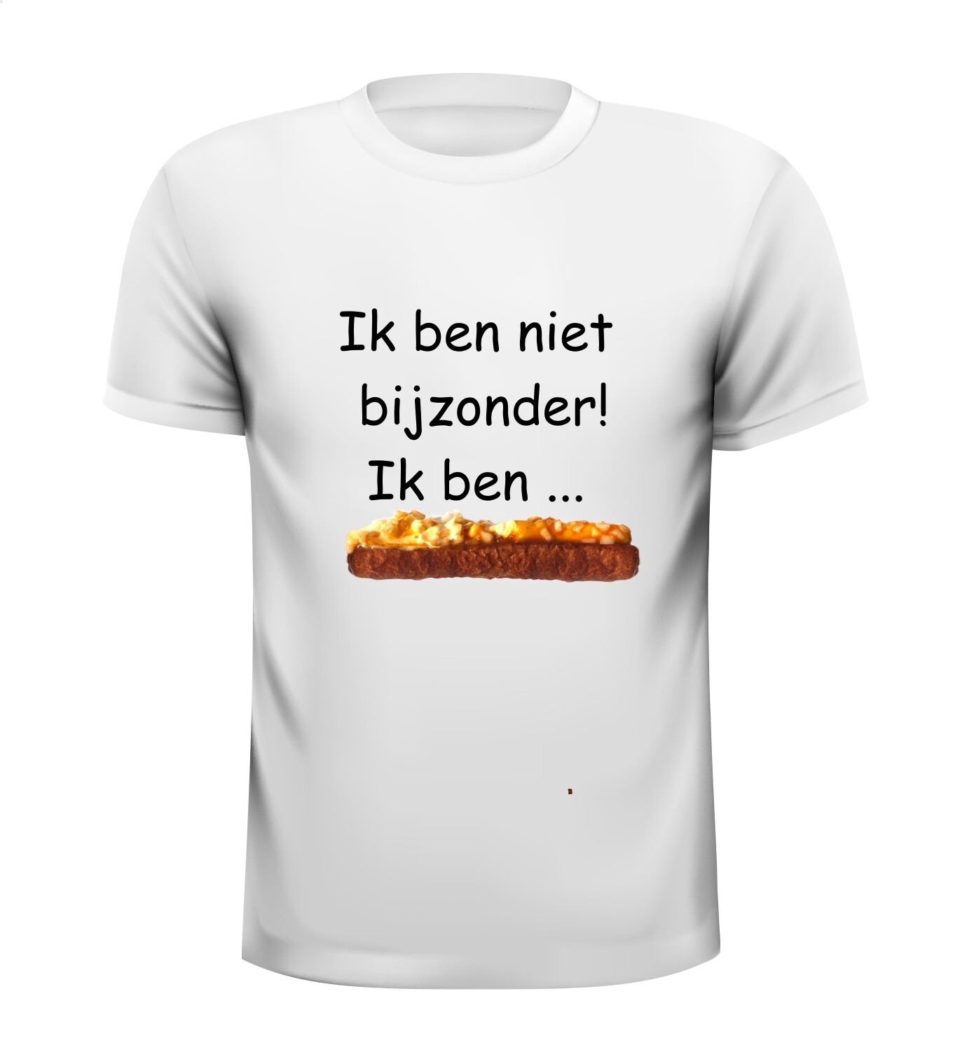 ik ben niet bijzonder ik ben speciaal frikandel valentijn T-shirt