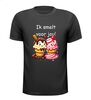 Ik smelt voor jou T-shirt houden van Valentijn liefde ijsjes