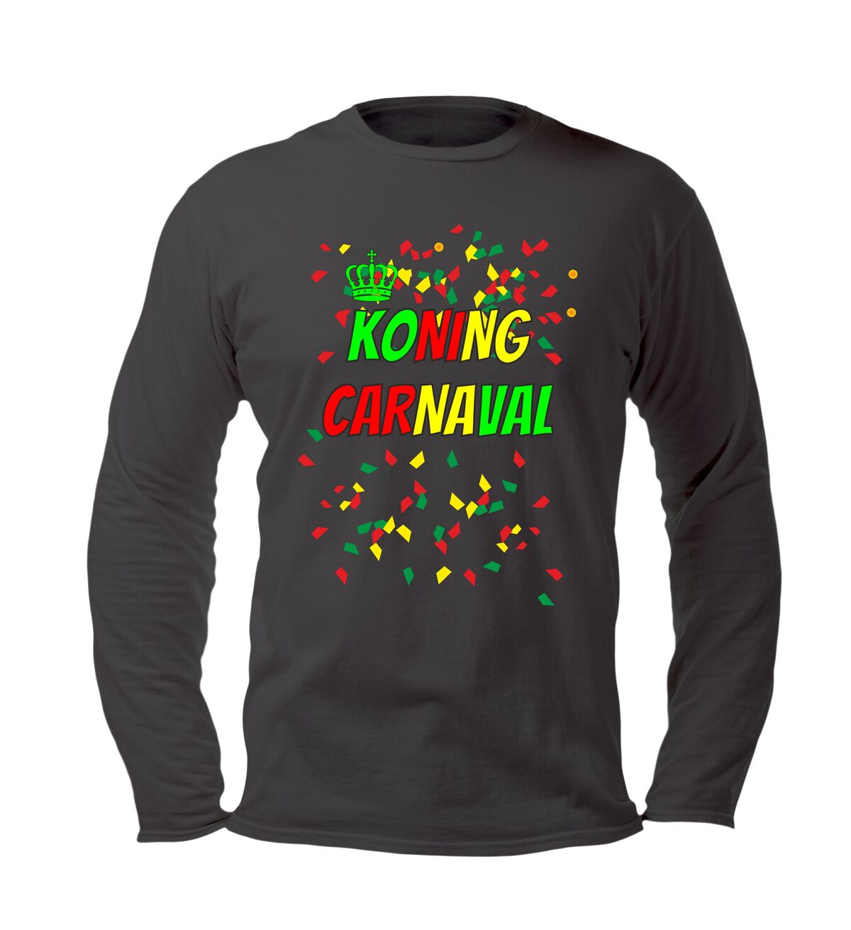 Koning carnaval T-shirt Alaaf feest gezellig