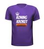 foto 2 Koning kroket T-shirt snackbar patatzaak lekkernij fastfood
