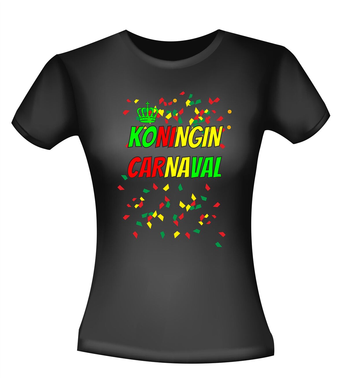 Koningin van het carnaval T-shirt