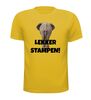 foto 15 Lekker stampen T-shirt olifant fijnstampen, trappelen