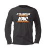 Longsleeve in het zwart frikandellen man