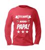 foto 3 Longsleeve met tekst:echte mannen worden vader perfect reveal shirt