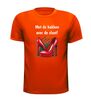 foto 9 Met de hakken over de sloot shirt net geslaagd net gehaald gezegde