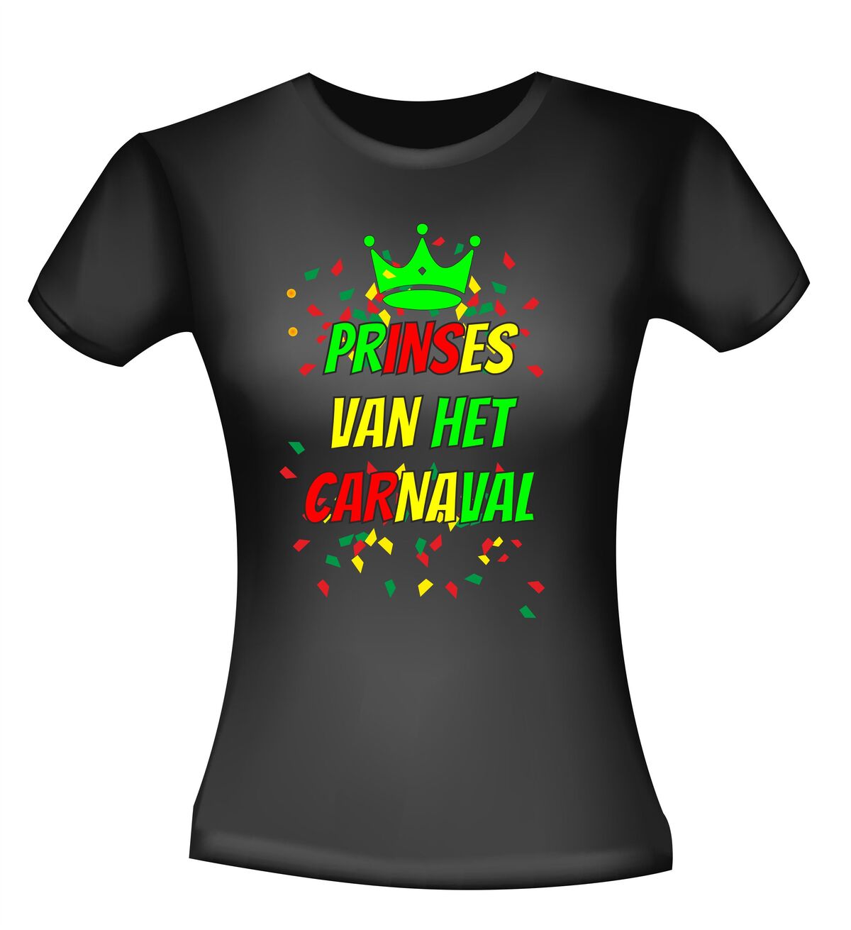 Prinses van het carnaval T-shirt