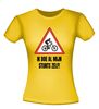 foto 16 Shirt MTB mountainbike ik doe al mijn stunts zelf grappig