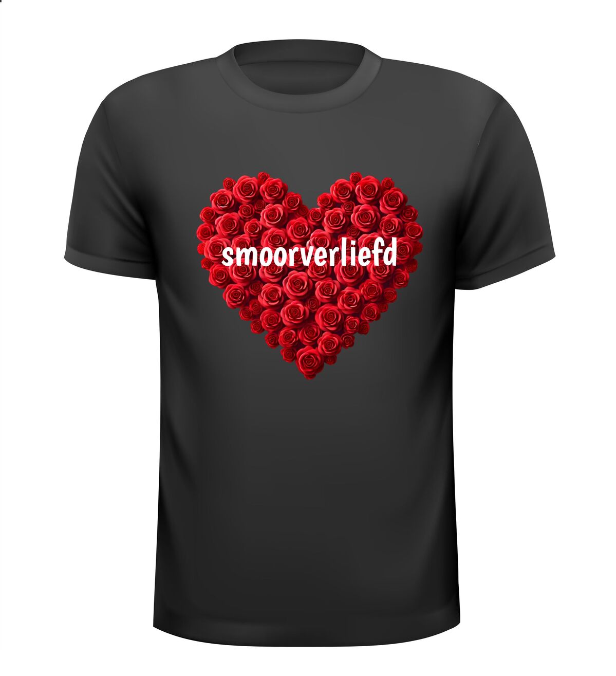 smoorverliefd t-shirt houden van dol, smoor, verzot Valentijn 