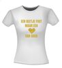 foto 14 T-shirt een beetje fout maar een hart van goud gouden glitters lekker fout
