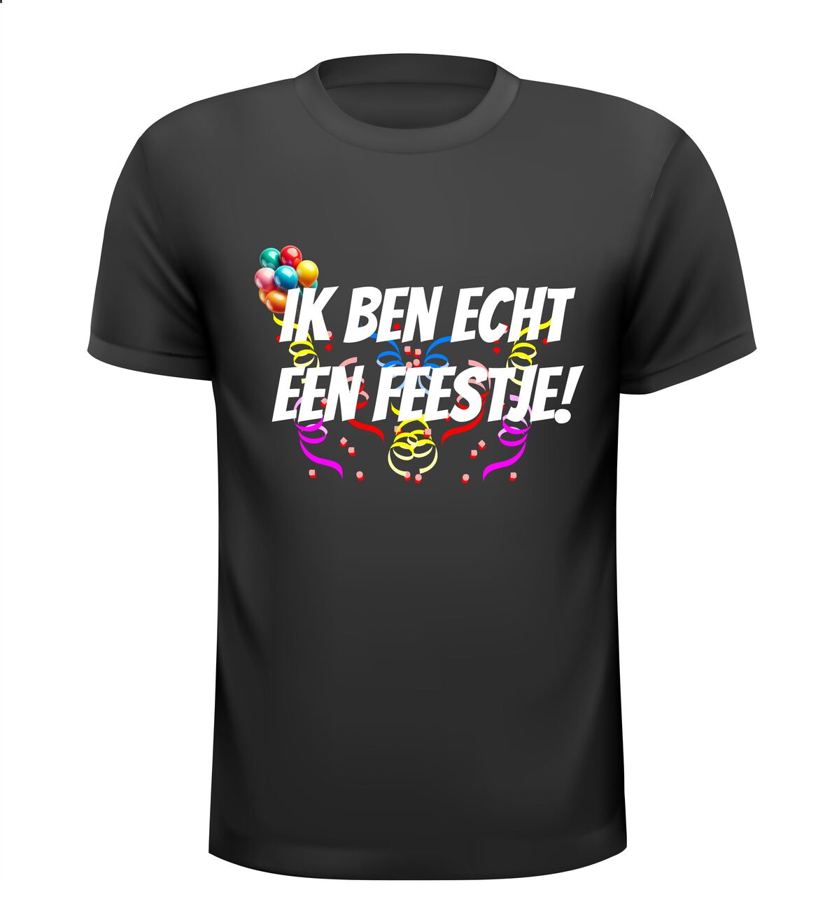 T-shirt ik ben echt een feestje Feesttent carnaval gangmaker