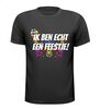 foto 1 T-shirt ik ben echt een feestje Feesttent carnaval gangmaker