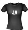 foto 2 T-shirt met de tekst Ja erop