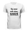 foto 13 T-shirt you never walk alone Leuk voor een wandelvierdaagse of avondvierdaagse shirtje