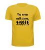 foto 15 T-shirt you never walk alone Leuk voor een wandelvierdaagse of avondvierdaagse shirtje