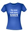 foto 6 T-shirt you never walk alone Leuk voor een wandelvierdaagse of avondvierdaagse shirtje
