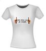 foto 14 Trek eens aan me vinger T-shirt grappig carnaval