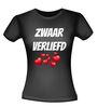 foto 2 Zwaar verliefd T-shirt Valentijn, dol, smoor, verzot, weg