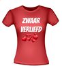 foto 8 Zwaar verliefd T-shirt Valentijn, dol, smoor, verzot, weg