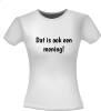 foto 4 Dat is ook een mening T-shirt tekst