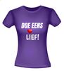 foto 4 Doe eens lief T-shirt aardig